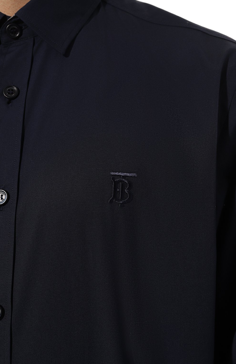 Хлопковая рубашка BURBERRY, арт. 8032306A1222, фото 5