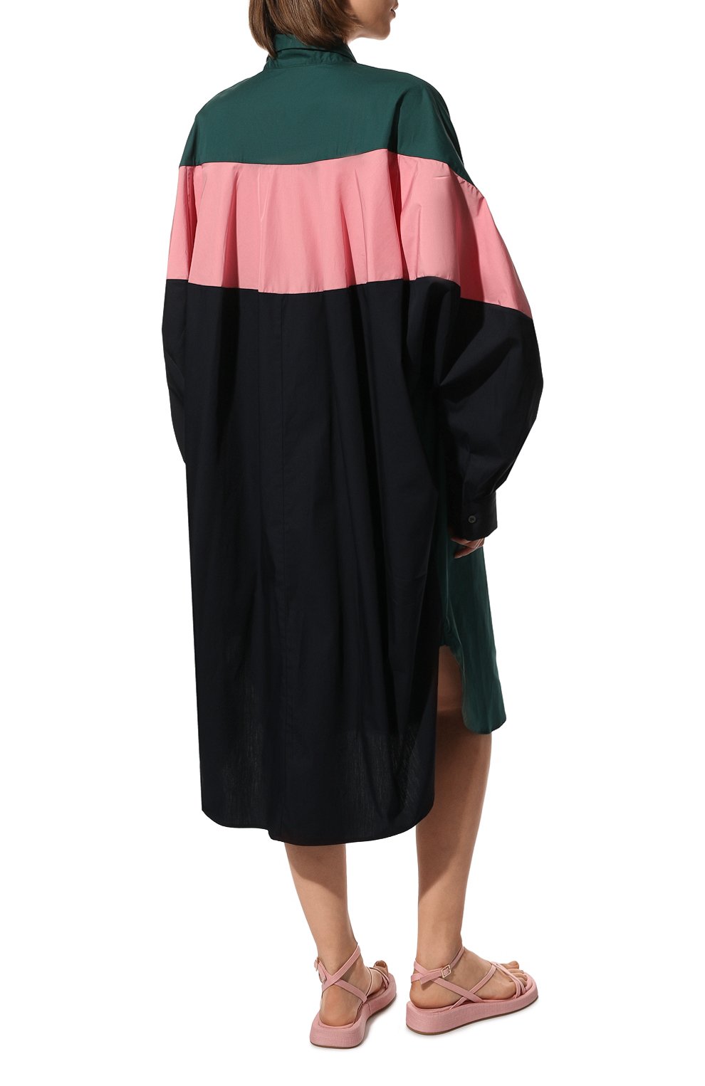 Хлопковое платье DRIES VAN NOTEN, арт. 221-011062-4046, фото 4