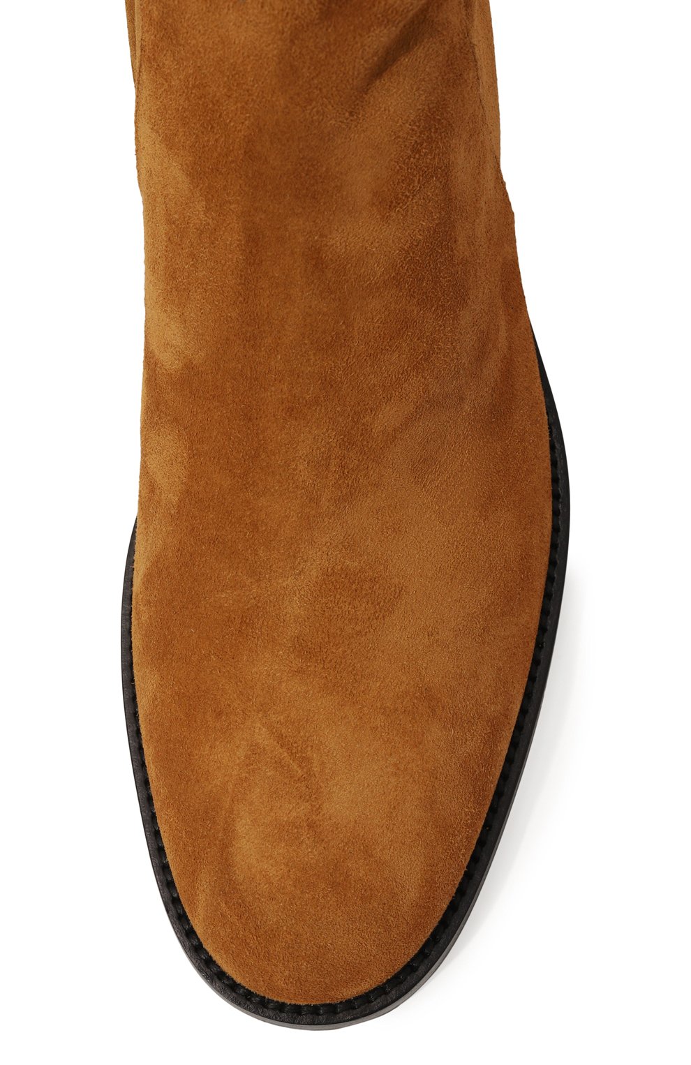 Замшевые ботинки sr nora SERGIO ROSSI светло-коричневого цвета по цене 123500 руб., арт. B09400/MCRM13, фото 6 Замшевые ботинки sr nora SERGIO ROSSI, арт. B09400/MCRM13, фото 6