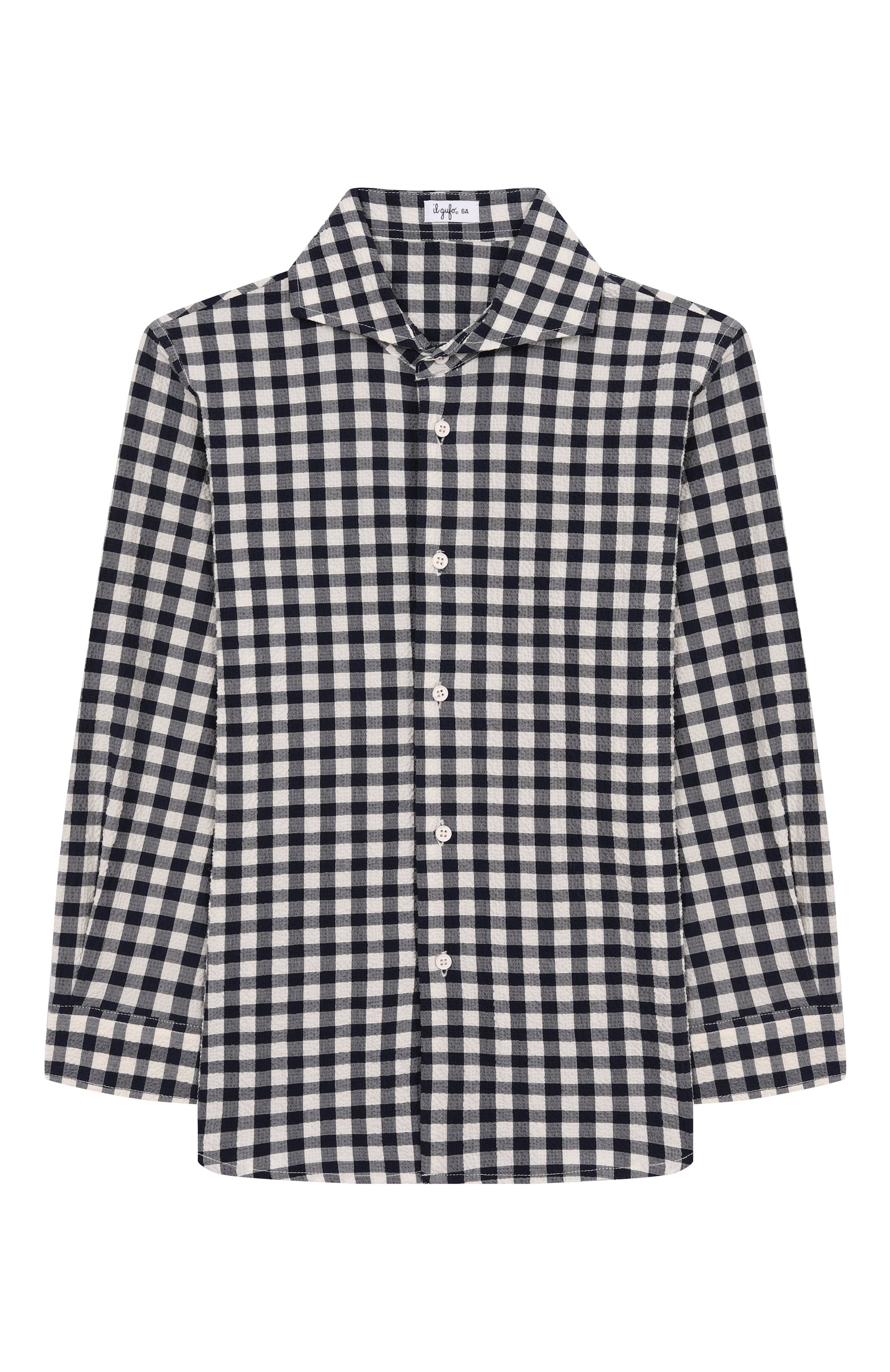 Хлопковая рубашка IL GUFO, арт. P25CL252C3161/5A-8A, фото 1