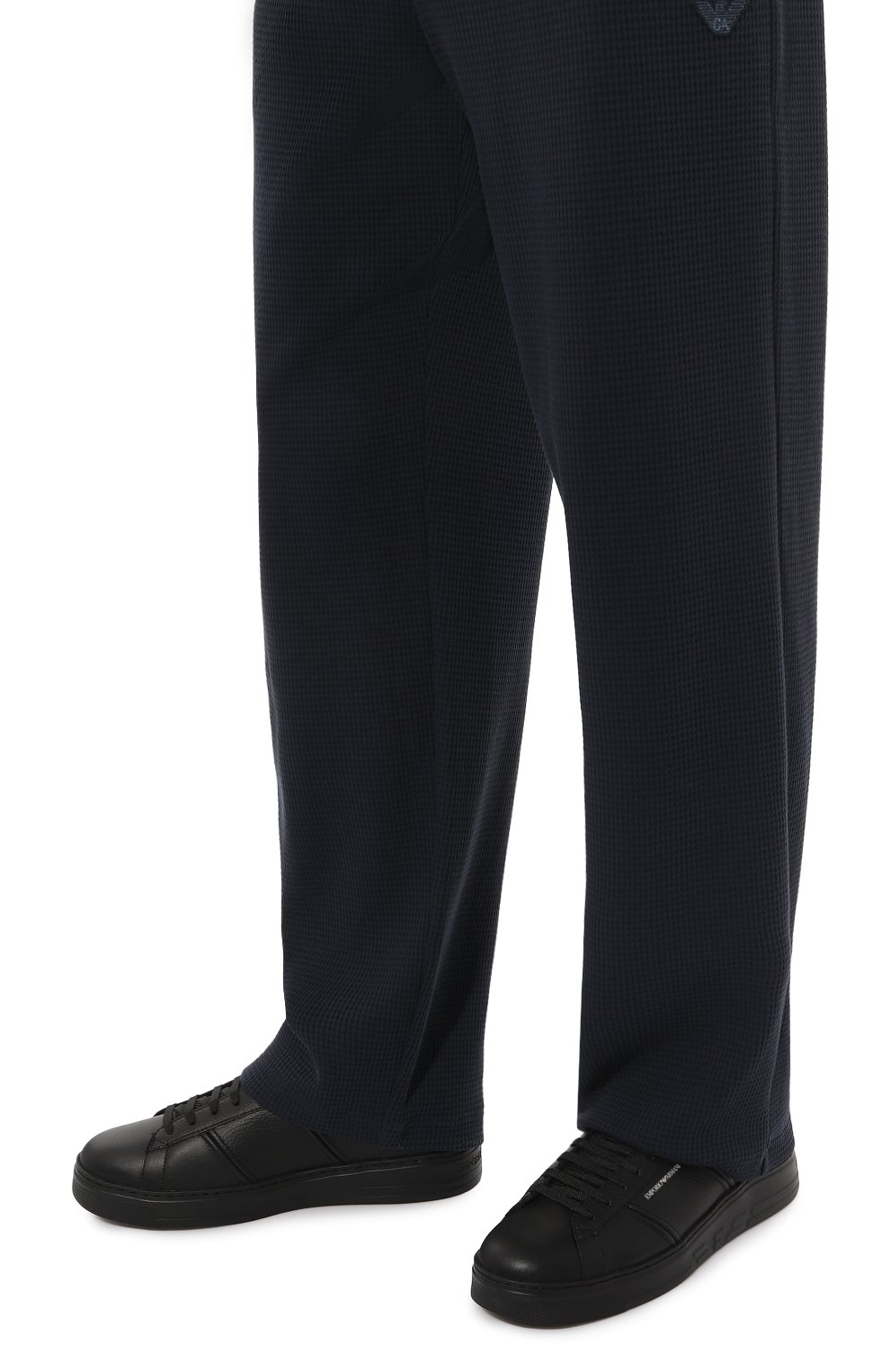 Кожаные кеды EMPORIO ARMANI, арт. X4X570/XN840, фото 3