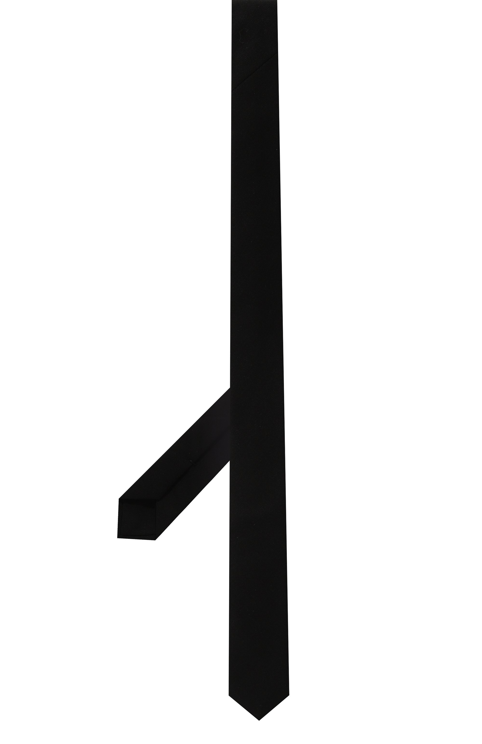 Шерстяной галстук LORENA ANTONIAZZI черного цвета по цене 36800 руб., арт. I2406CR01A/3180, фото 3 Шерстяной галстук LORENA ANTONIAZZI, арт. I2406CR01A/3180, фото 3
