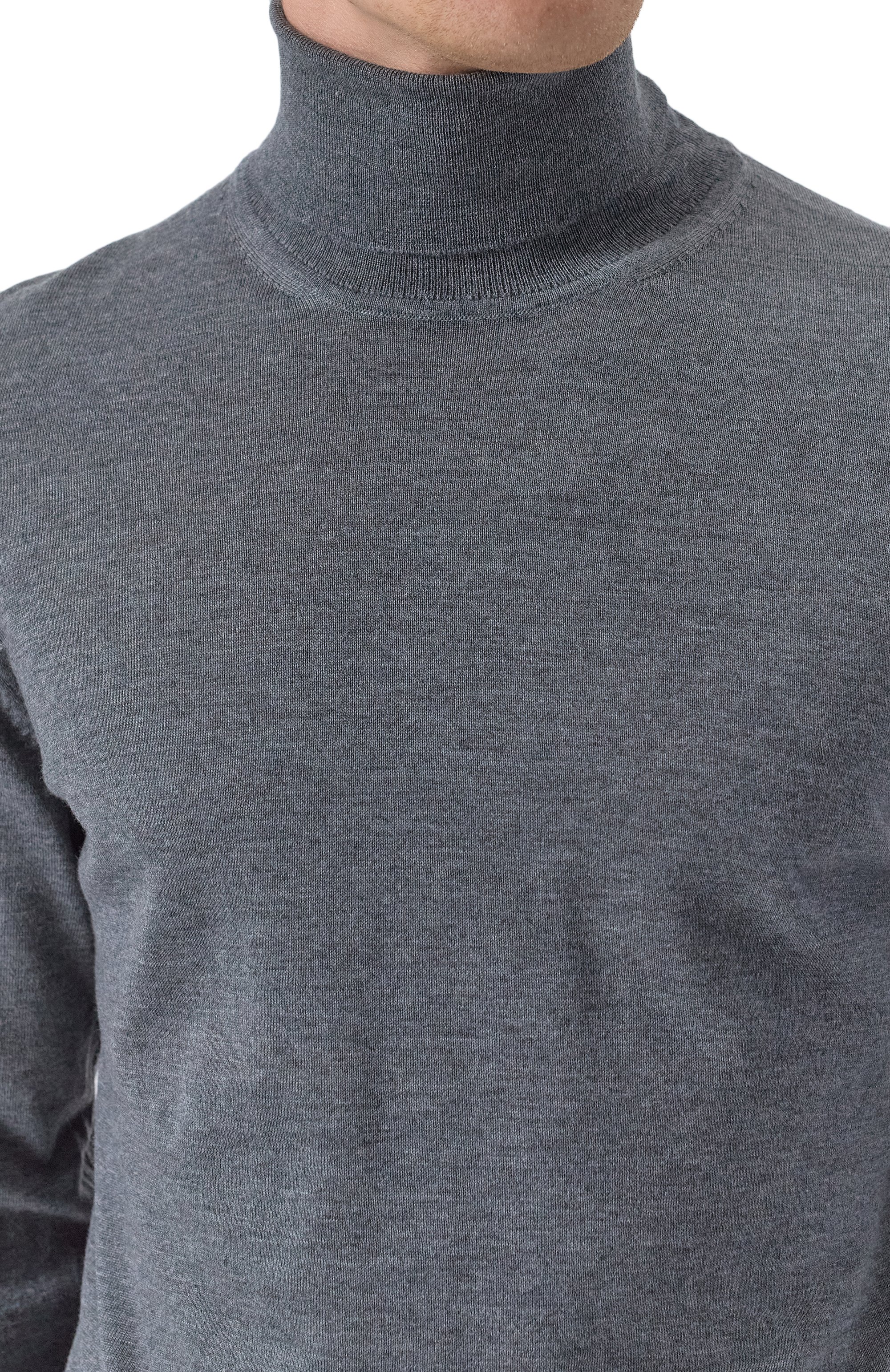 Шерстяная водолазка BOSS, арт. 50468262, фото 5