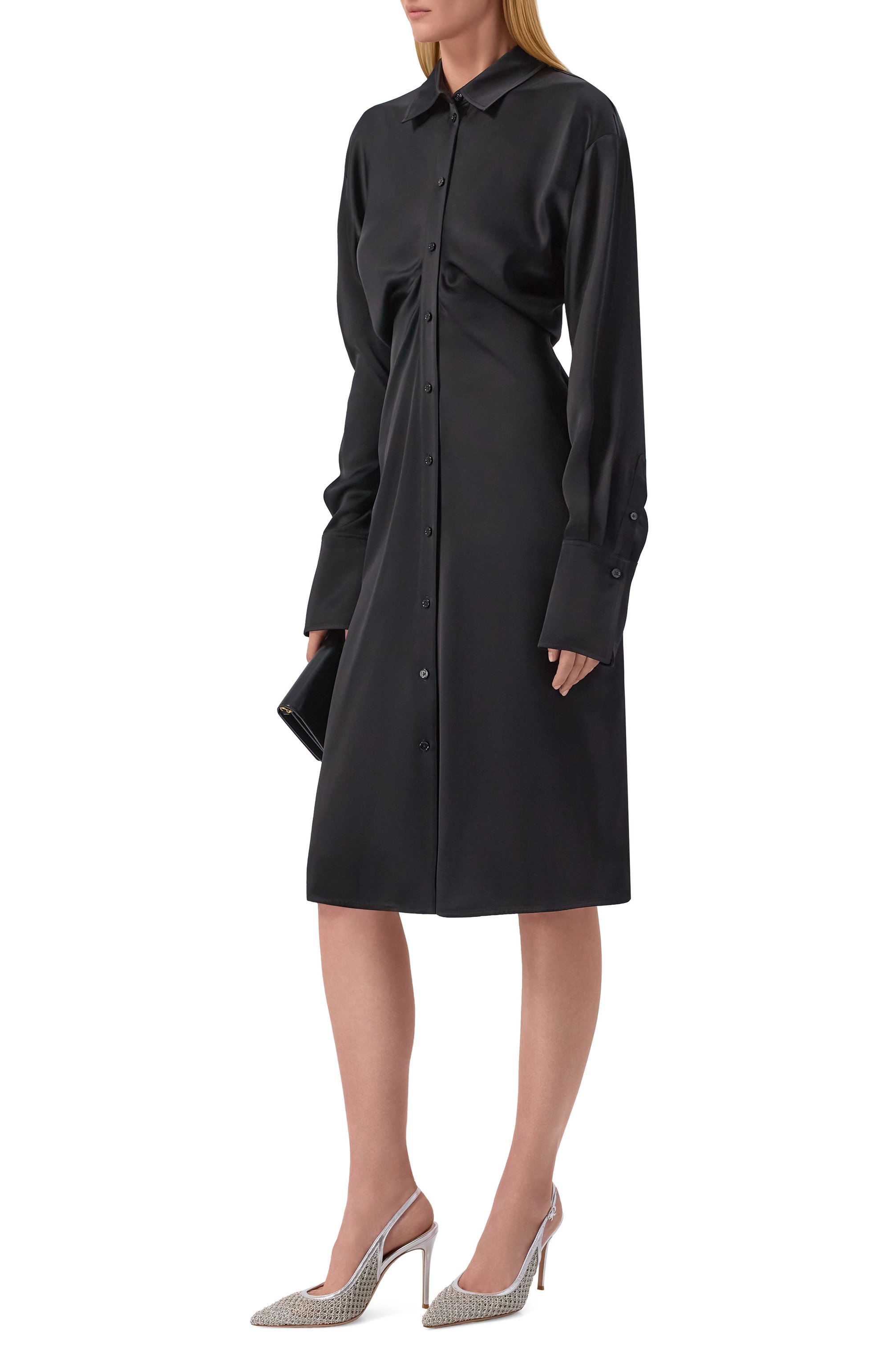 Текстильные туфли nikki 95 GIANVITO ROSSI, арт. G95628.95RIC.INKARAR, фото 3