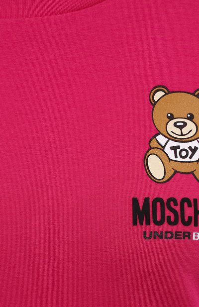 Хлопковая футболка MOSCHINO, арт. A1912/9003, фото 5