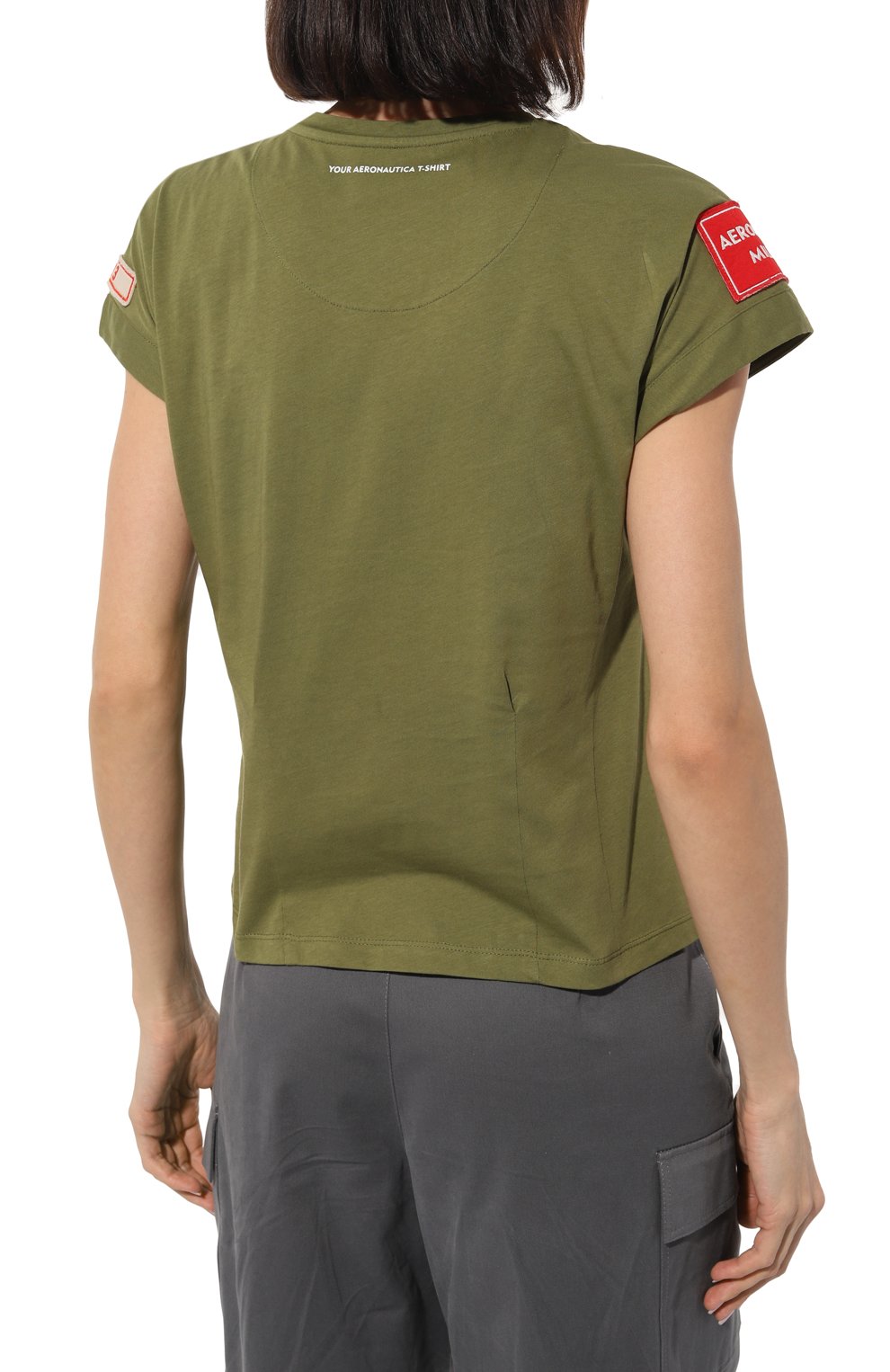 Хлопковая футболка AERONAUTICA MILITARE, арт. 231/TS2060DJ510, фото 4