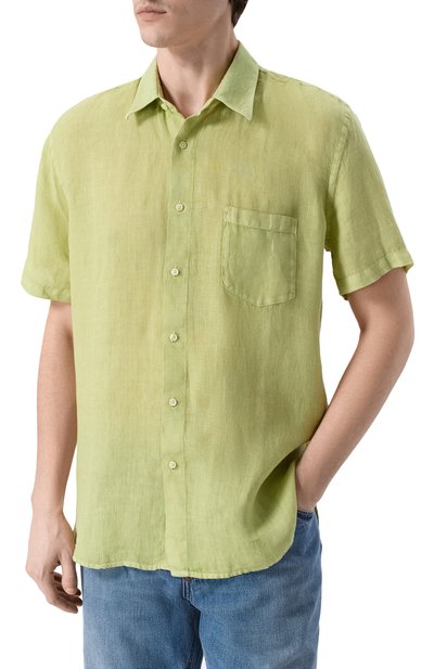 Льняная рубашка 120% LINO, арт. 33ALIM1368/0115/S00, фото 3