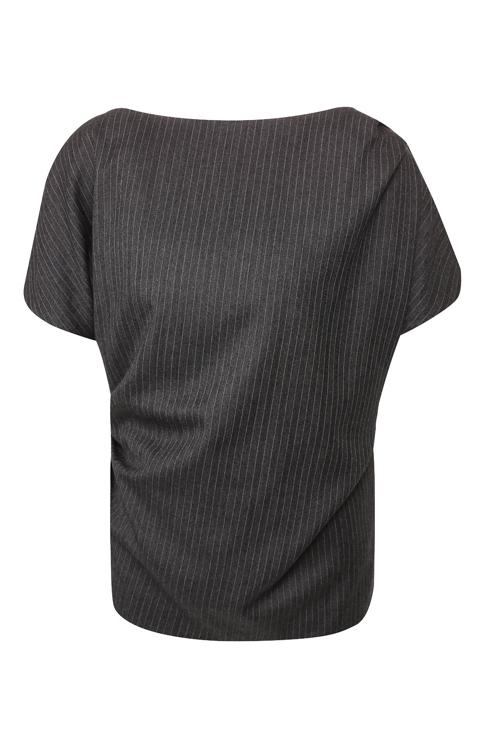 Шерстяной топ DRIES VAN NOTEN серого цвета по цене 78200 руб., арт. 192-30732-8182, фото 1 Шерстяной топ DRIES VAN NOTEN, арт. 192-30732-8182, фото 1