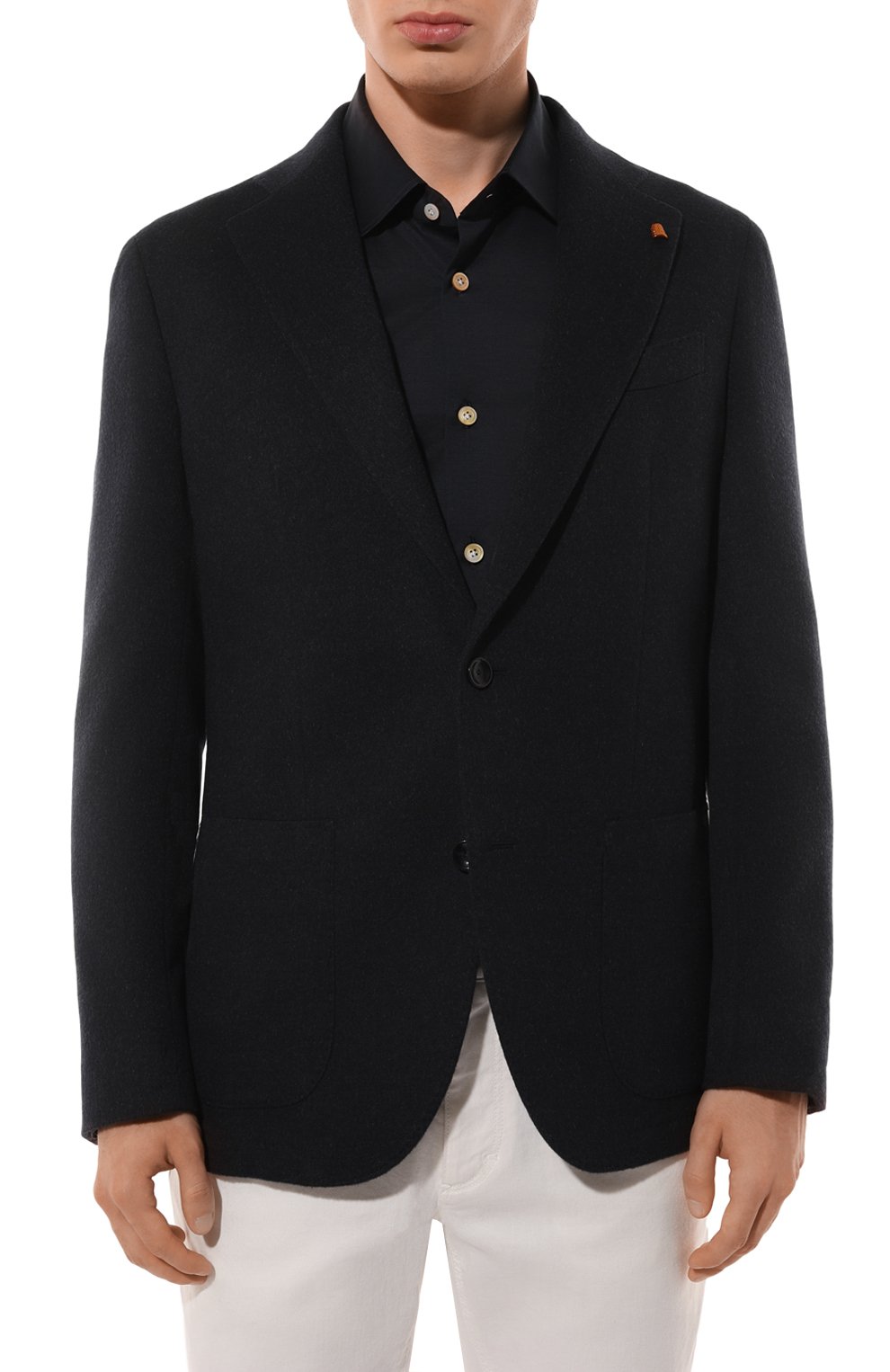 Пиджак из кашемира и шелка SARTORIA LATORRE, арт. EF74/UG0729, фото 4