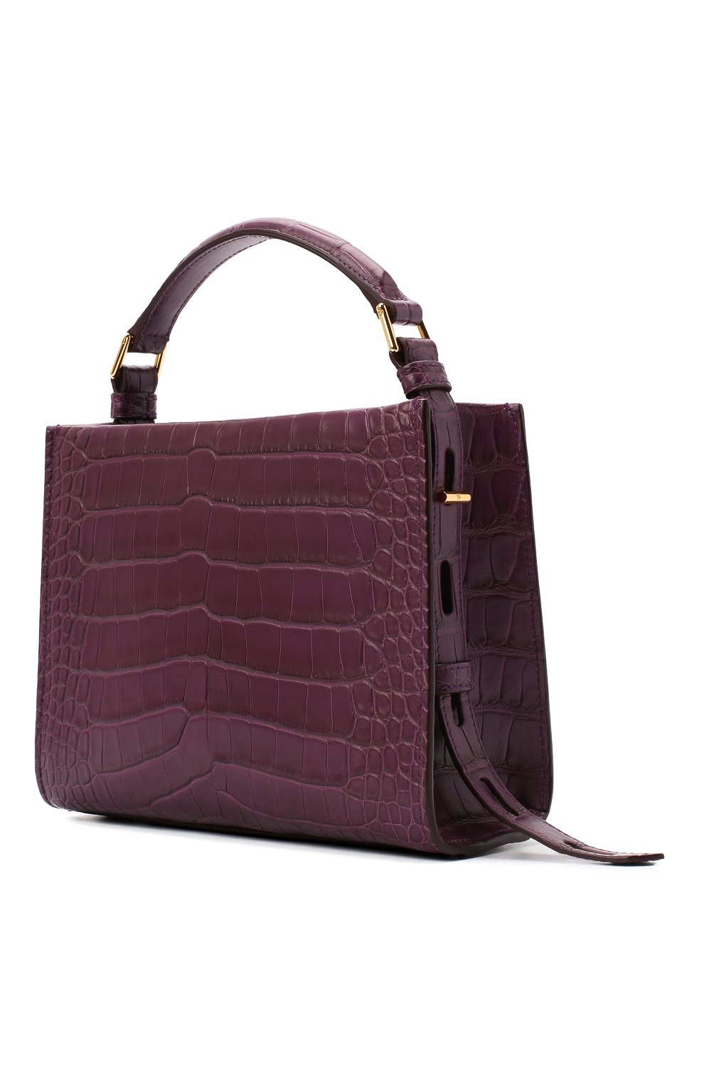 Сумка t twist из кожи аллигатора TOM FORD, арт. L1259T-EAL001/AMIS, фото 3