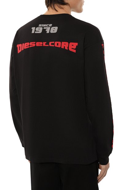 Хлопковый лонгслив DIESEL, арт. A16491/0AKAK, фото 4