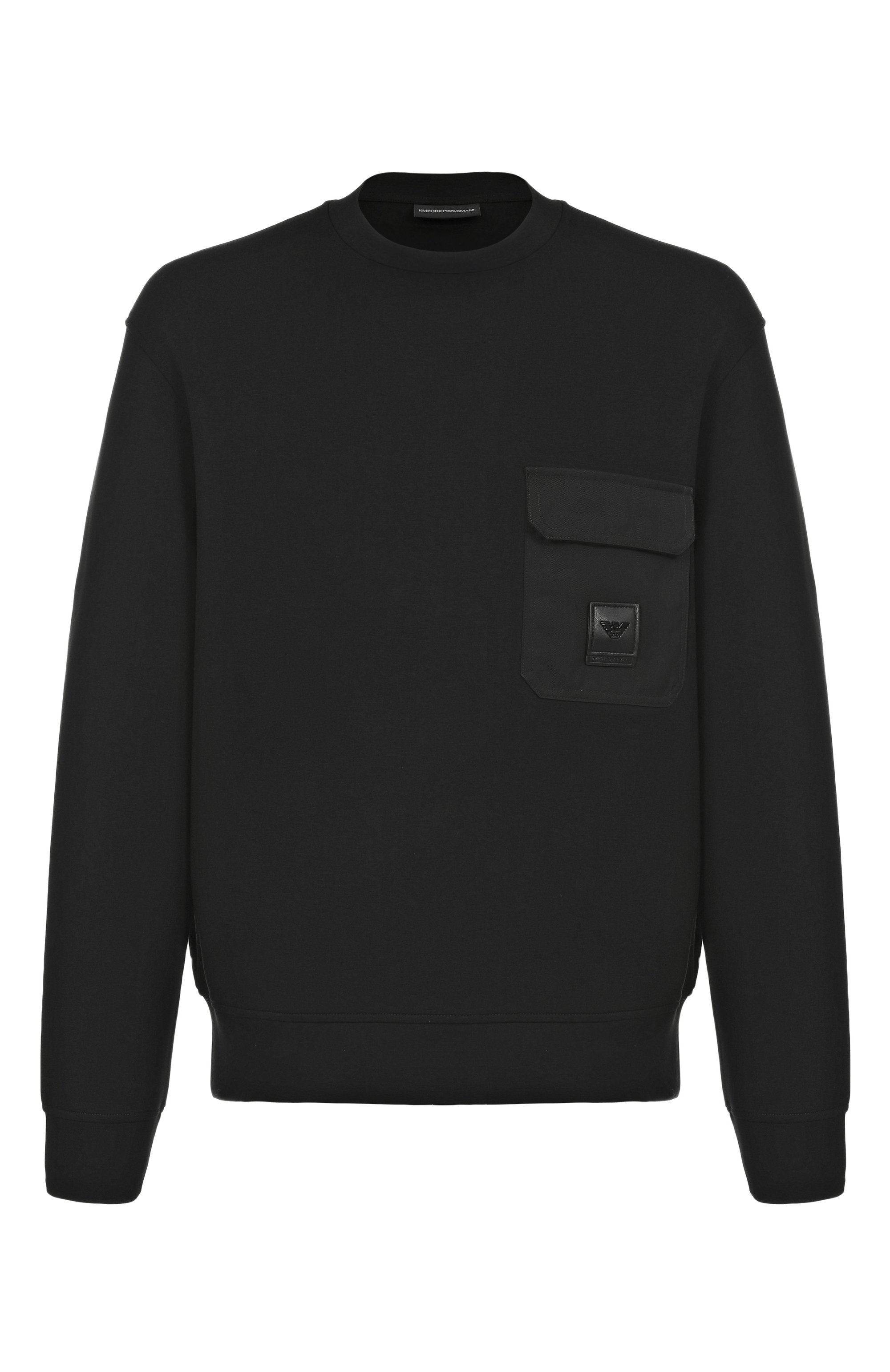 Хлопковый свитшот EMPORIO ARMANI, арт. EM002925/AF10013, фото 1