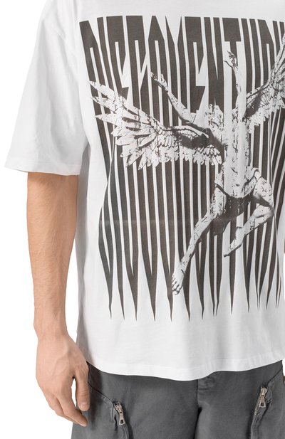 Хлопковая футболка DIEGO VENTURINO, арт. DV TS0 DVI, фото 5