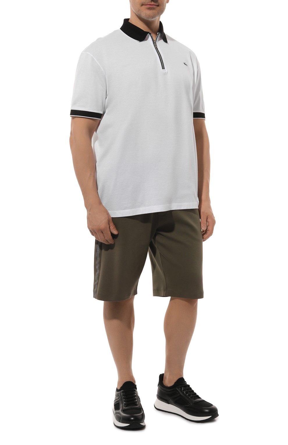 Хлопковое поло PAUL&SHARK, арт. 24411319/3XL-6XL, фото 2