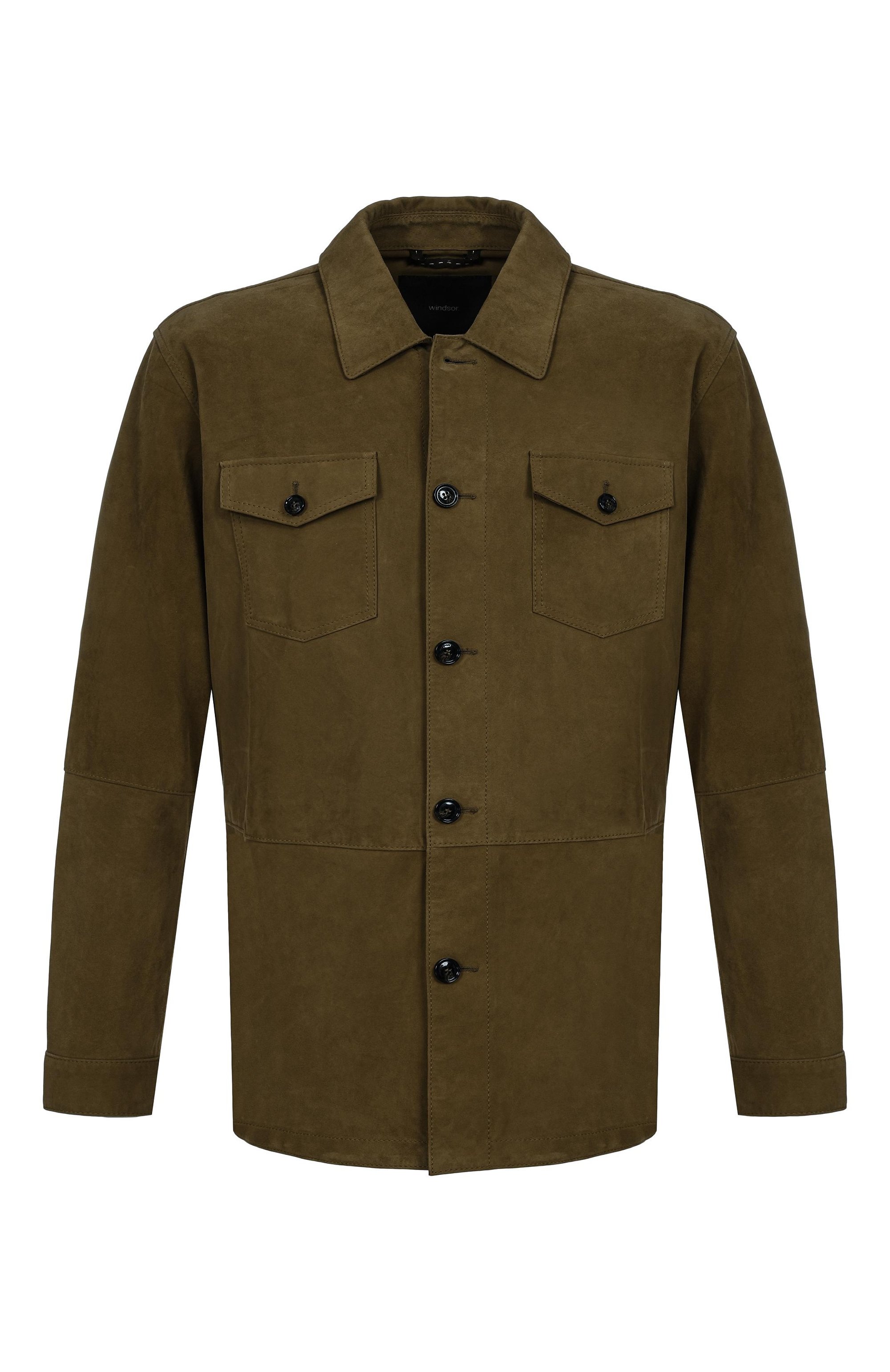 Замшевая куртка-рубашка WINDSOR, арт. 0LEAN02-L/1300168/58, фото 1