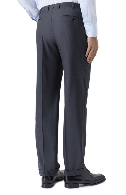 Шерстяной костюм Brioni RA000L/P5AMI_001 Серый  RA000L/P5AMI_001 Фото 5