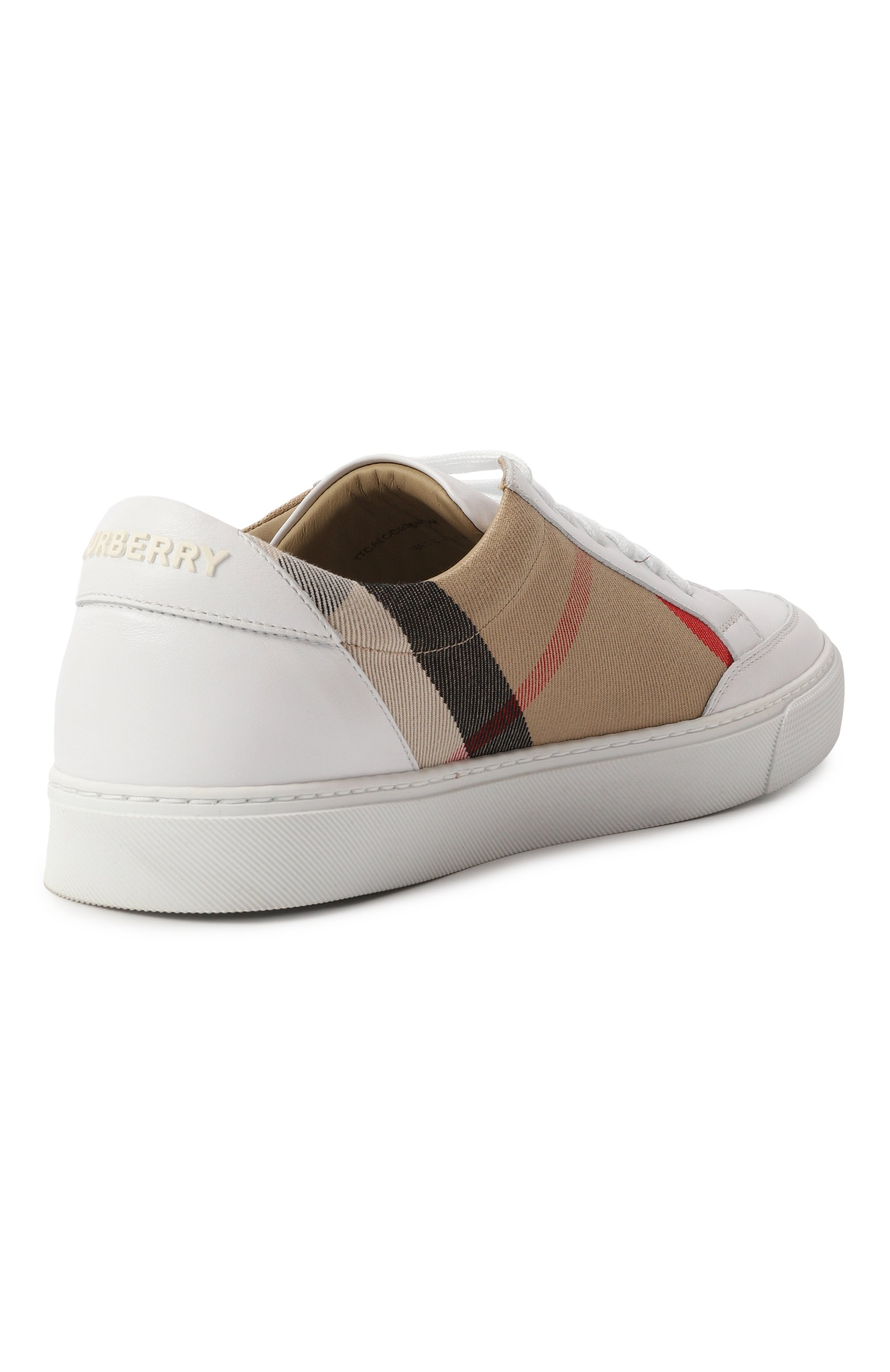 Комбинированные кеды BURBERRY, арт. 8024326, фото 5