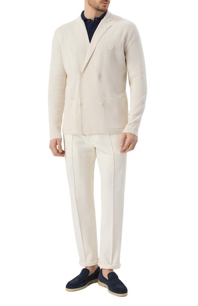 Хлопковый пиджак CORNELIANI, арт. 25M594-2525155, фото 3