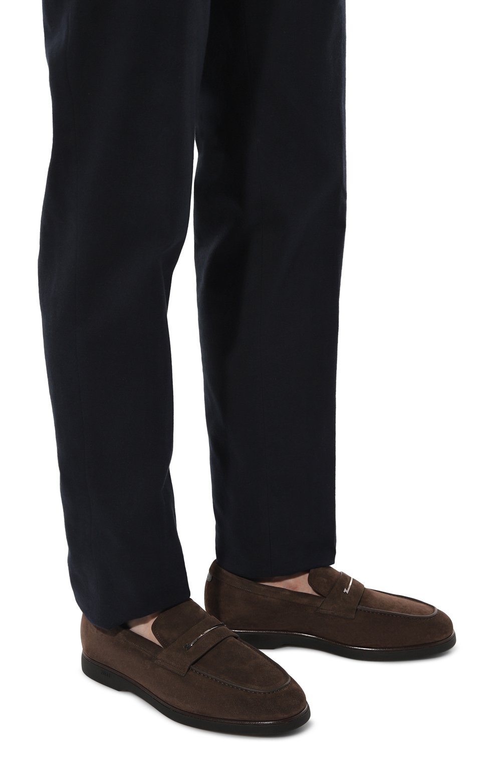 Замшевые лоферы ZILLI, арт. H0147AM1190VZTP02, фото 3