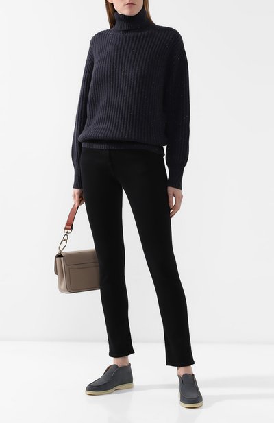 Замшевые ботинки open walk LORO PIANA, арт. FAE9959, фото 2