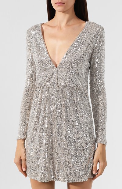 Платье с пайетками ERMANNO ERMANNO SCERVINO бежевого цвета по цене 57300 руб., арт. 45T AB04 PAI, фото 3 Платье с пайетками ERMANNO ERMANNO SCERVINO, арт. 45T AB04 PAI, фото 3