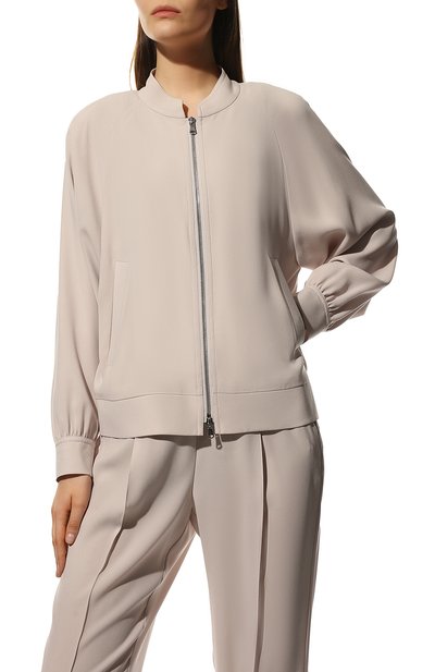 Бомбер WINDSOR бежевого цвета по цене 58100 руб., арт. 52 DS750H 10004367, фото 3 Бомбер WINDSOR, арт. 52 DS750H 10004367, фото 3