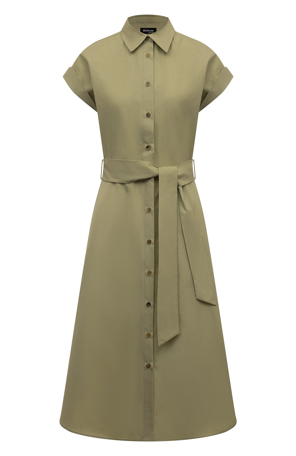 Хлопковое платье KITON, арт. D55375K0972C, фото 1