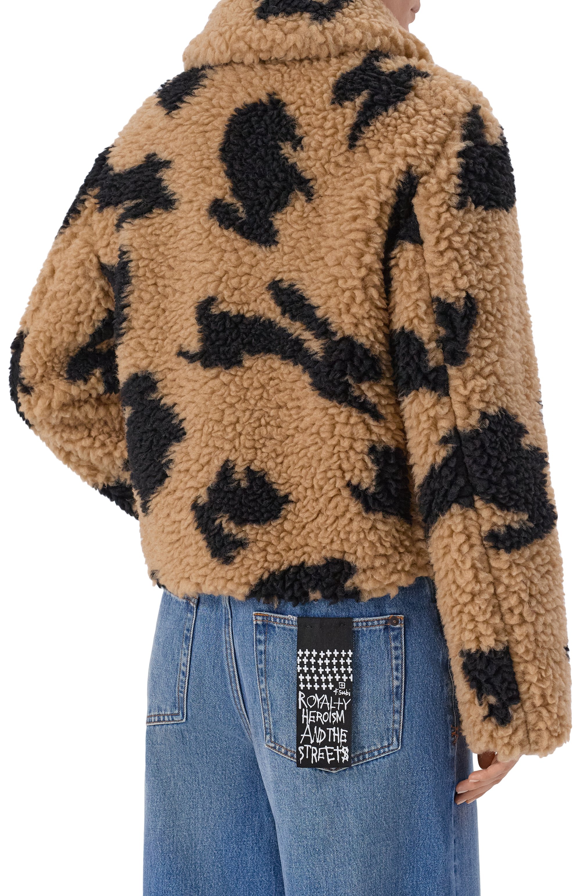 Куртка из экомеха MSGM, арт. 3941MDH24/257650, фото 4