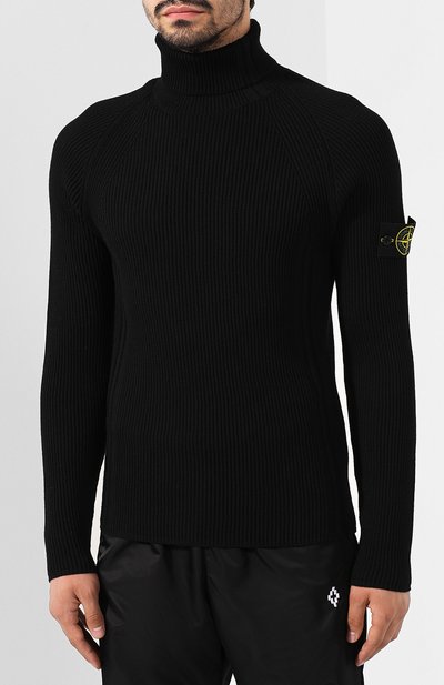 Шерстяная водолазка STONE ISLAND, арт. 7115542C2, фото 3