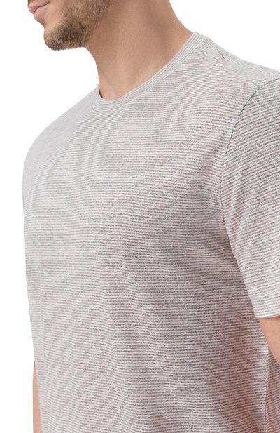 Футболка изо льна и хлопка BRIONI, арт. UJPQ0L/PD604, фото 5