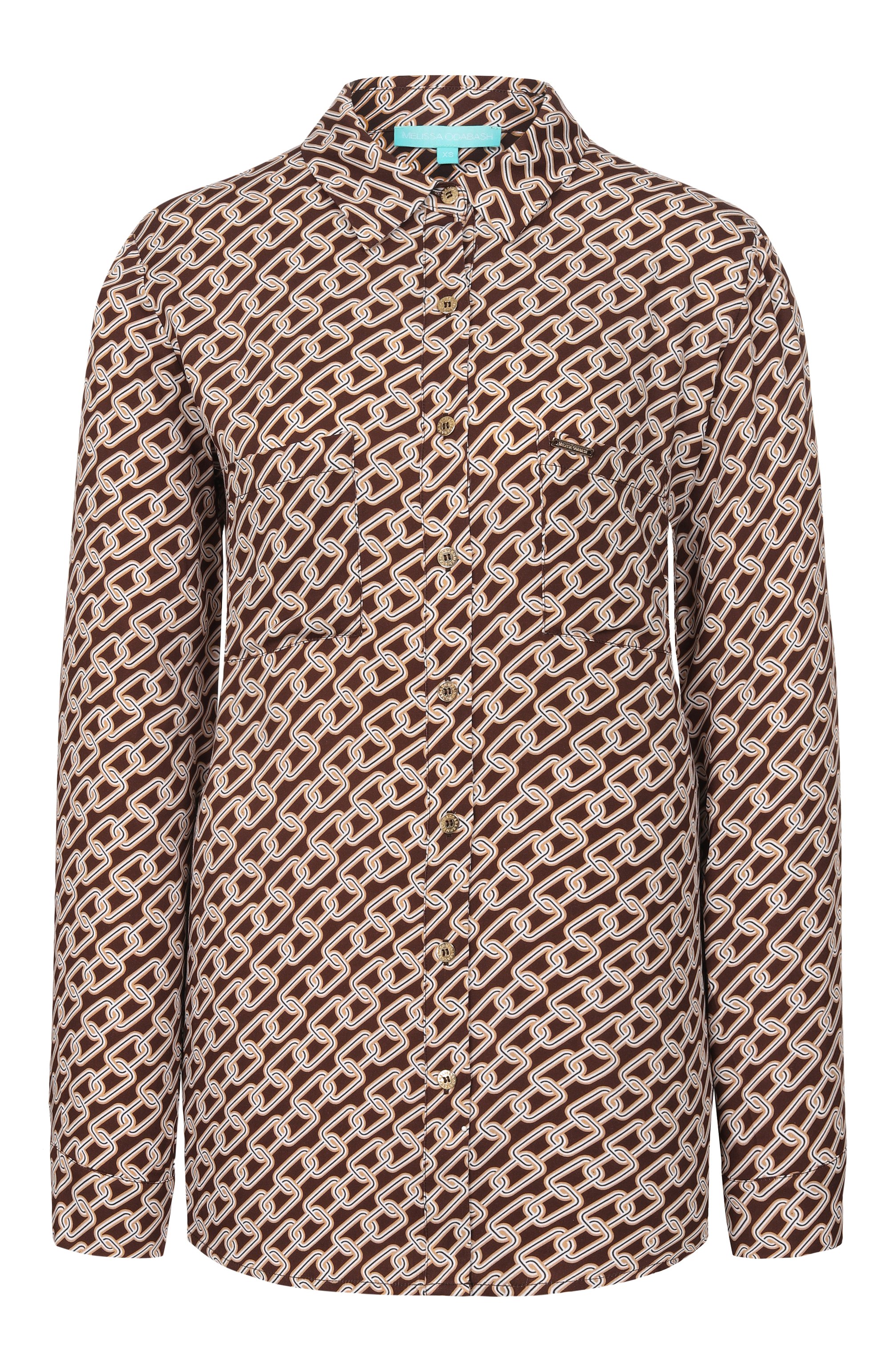 Рубашка из вискозы MELISSA ODABASH, арт. MILLIE CR, фото 1