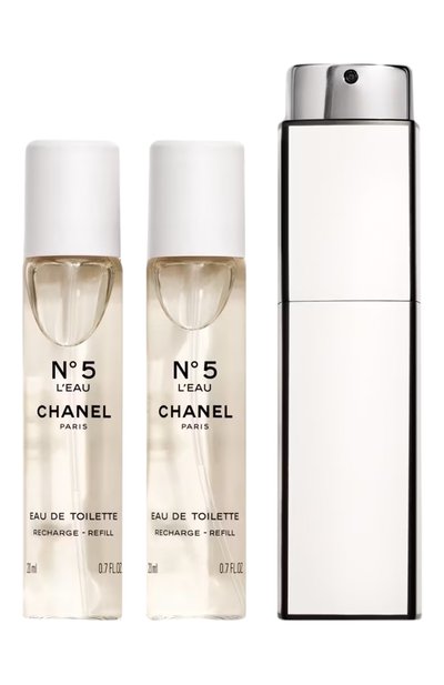 Женский туалетная вода chanel №5  l’eau (3x20ml) CHANEL, арт. 0105500