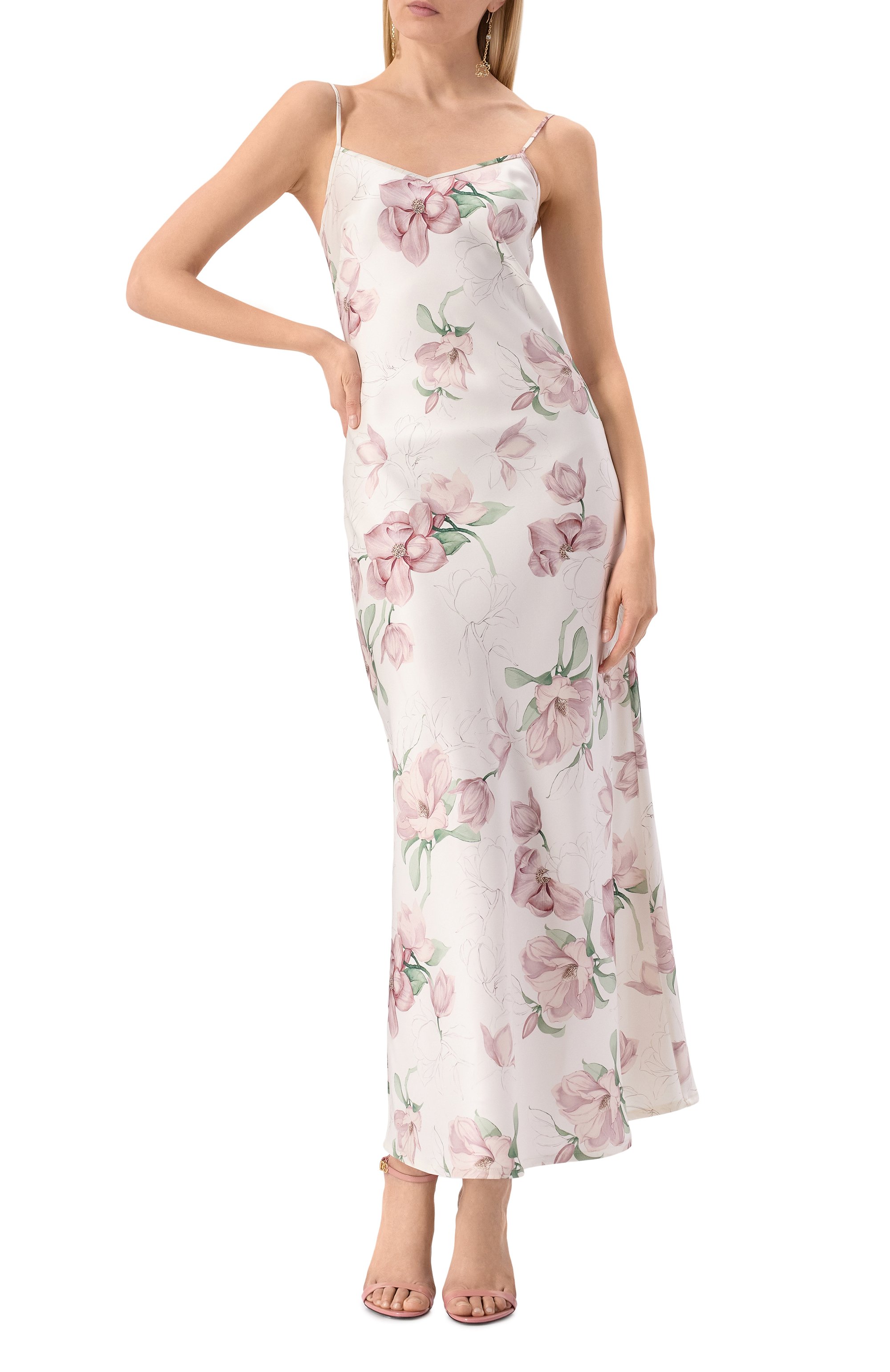 Атласное платье COLOMBO, арт. AB00350/F/T0603-U-1V, фото 2