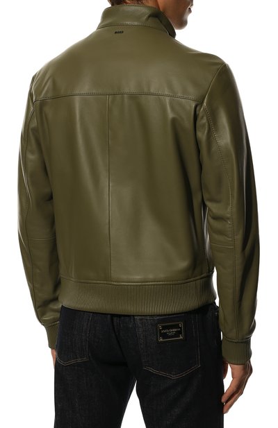 Кожаная куртка BOSS, арт. 50476787, фото 4