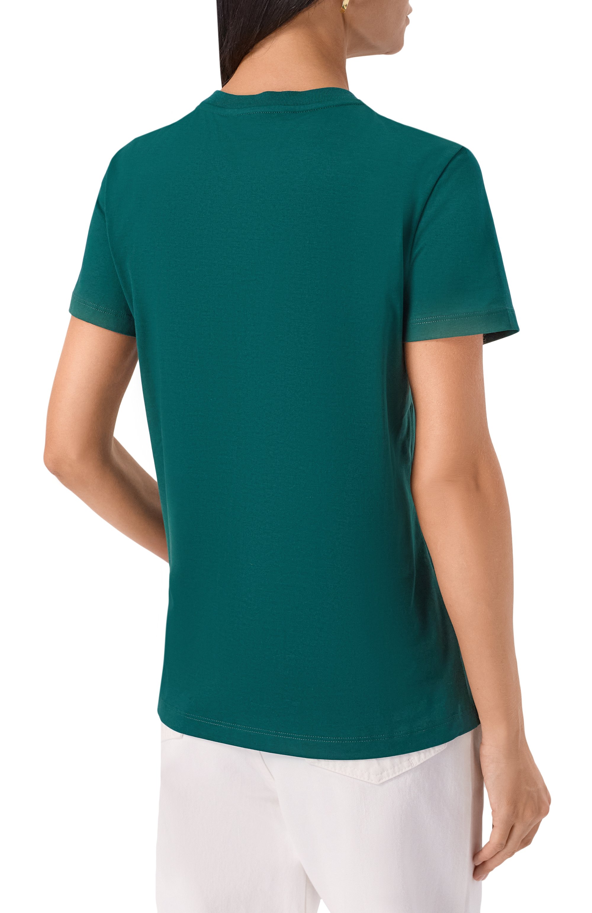 Хлопковая футболка MAX MARA, арт. PAPAIA, фото 4