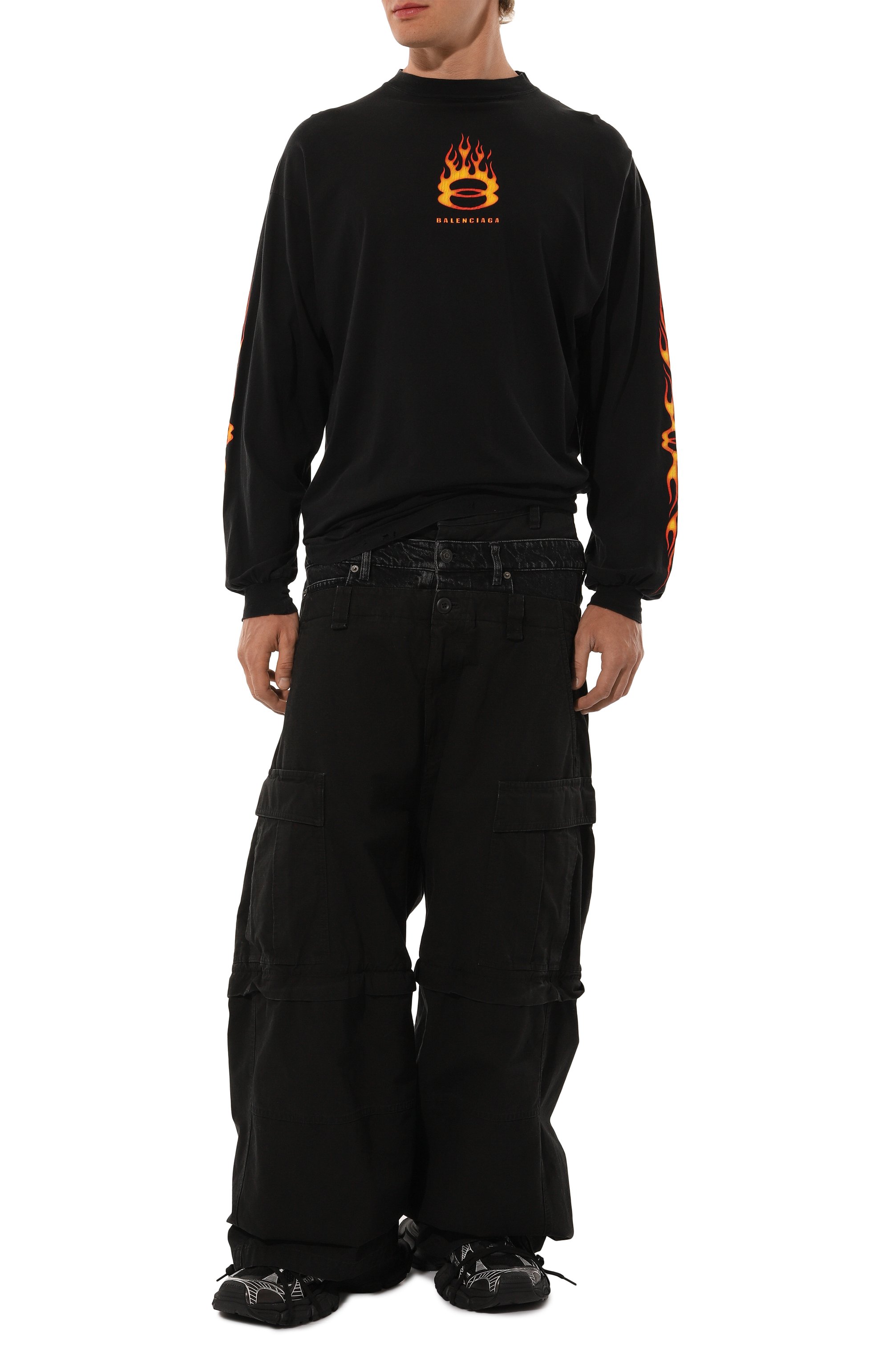 Хлопковые брюки-карго BALENCIAGA, арт. 808910/TQP13, фото 2