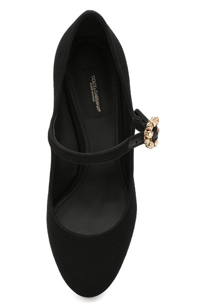 Бархатные туфли DOLCE & GABBANA, а рт. CD1314/AK786, фото 5