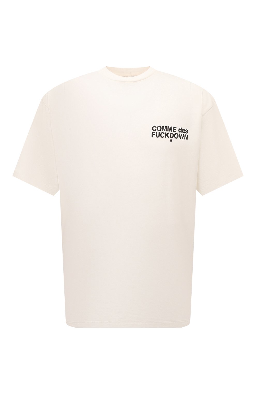 Хлопковая футболка COMME DES FUCKDOWN, арт. CFABM01366, фото 1