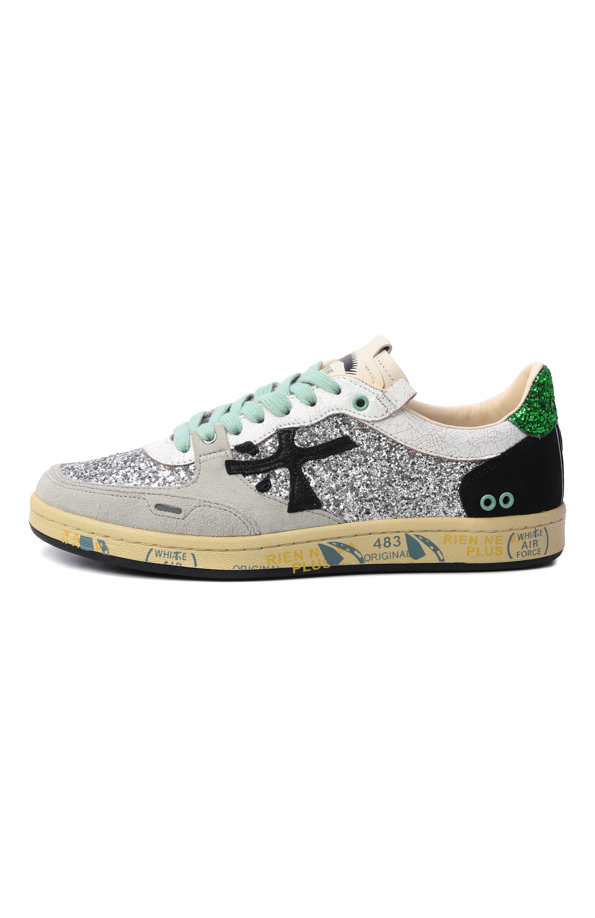 Комбинированные кеды bskt clay-d PREMIATA, арт. BSKTCLAD/VAR 8165, фото 4