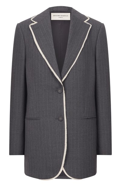 Женский шерстяной жакет OFFICINE GENERALE, арт. S26WTLG405