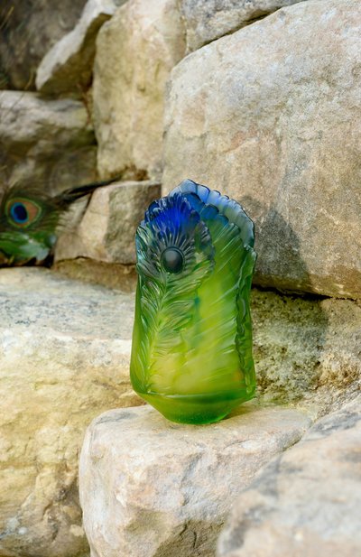 Ваза fleur de paon exotique DAUM, арт. 05694-2, фото 4