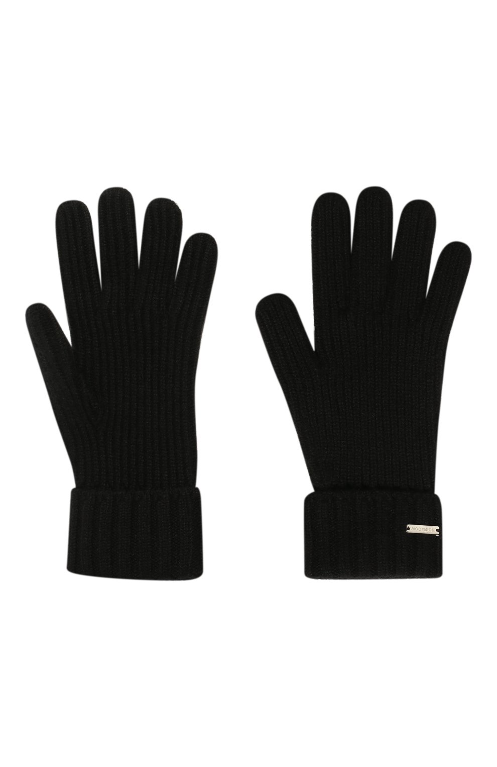 Кашемировые перчатки WOOLRICH черного цвета по цене 12650 руб., арт. CFWWAC0142FR/UF0668, фото 3 Кашемировые перчатки WOOLRICH, арт. CFWWAC0142FR/UF0668, фото 3