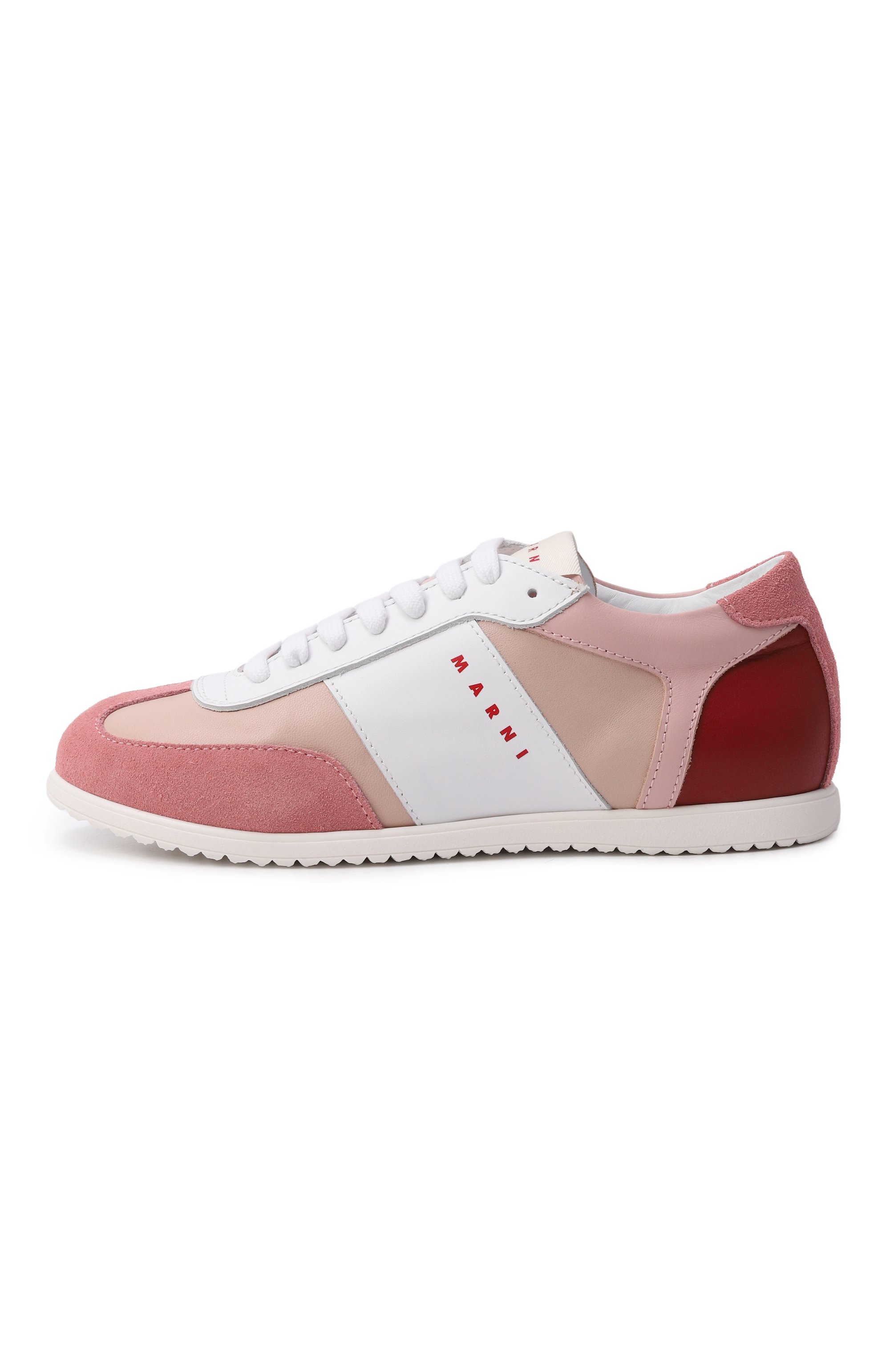 Кожаные кеды MARNI, арт. 82335/VAR3_001, фото 2