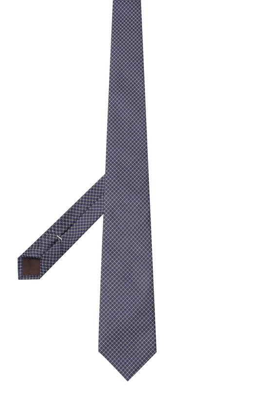 Шелковый галстук Canali 18/HJ04335 Синий  18/HJ04335 Фото 3