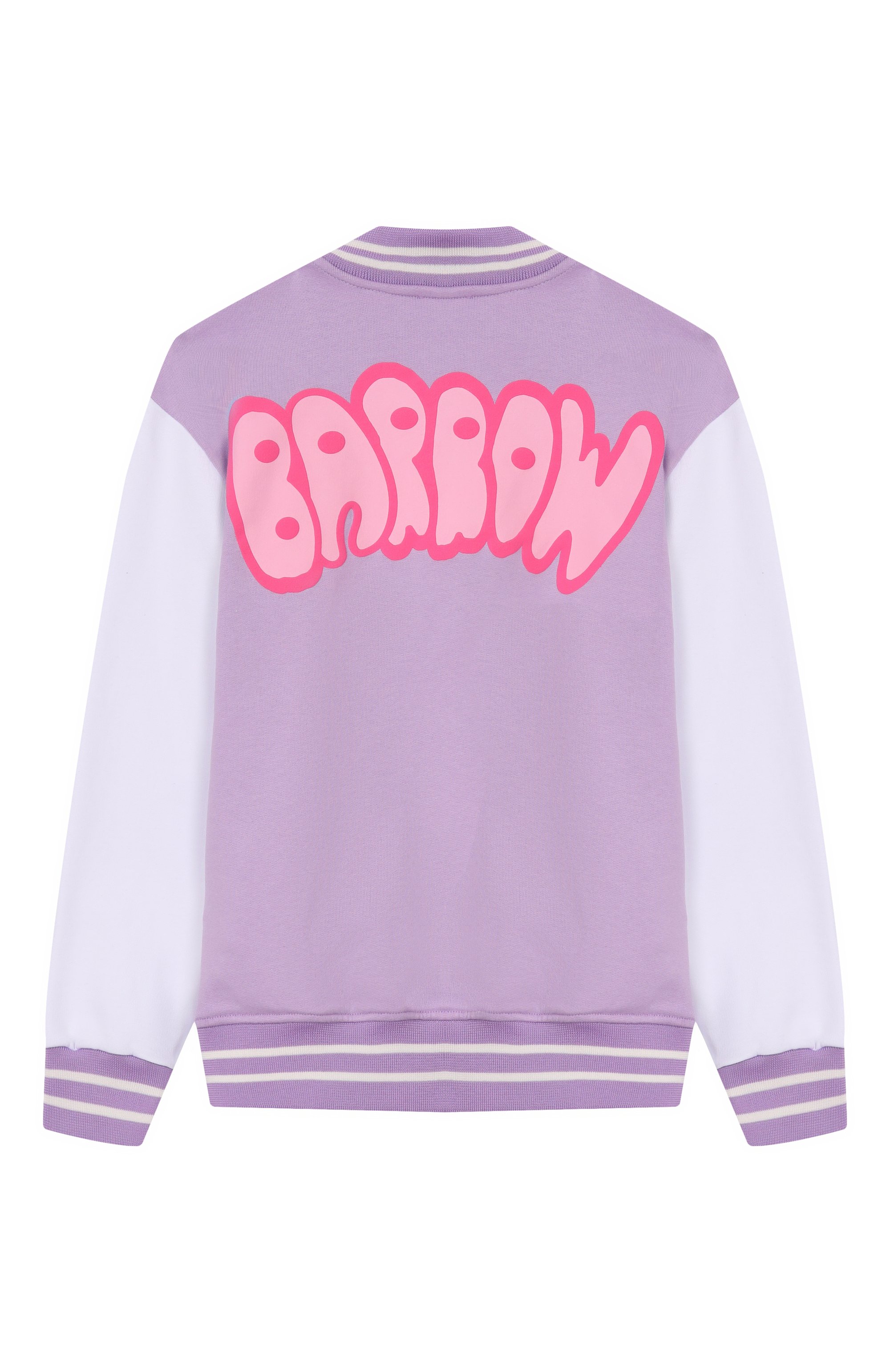 Хлопковый бомбер BARROW сиреневого цвета по цене 14600 руб., арт. S6BKJUB0102, фото 2 Хлопковый бомбер BARROW, арт. S6BKJUB0102, фото 2