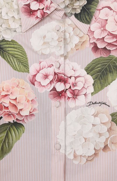 Хлопковая рубашка DOLCE & GABBANA, арт. L56S23/FI5NR, фото 3