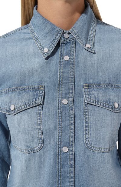 Джинсовая рубашка PINKO, арт. 100201/A0FP, фото 5