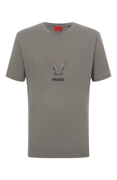 Мужская хлопковая футболка HUGO, арт. 50549154