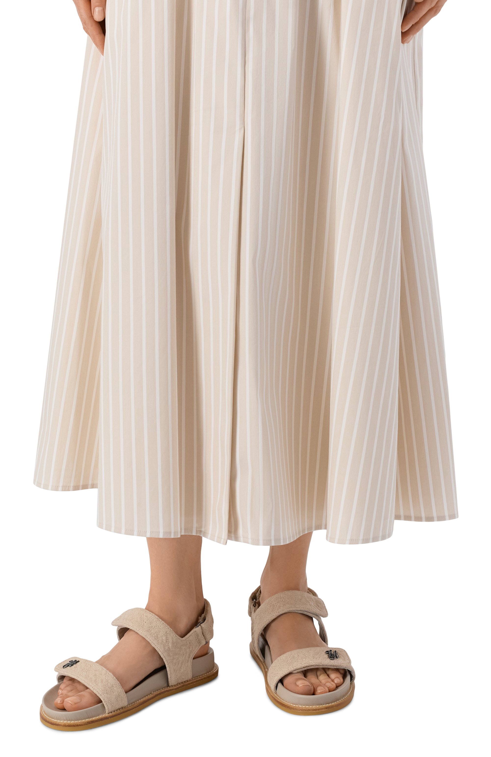 Текстильные сандалии EMPORIO ARMANI, арт. EW004049/AF21970, фото 2