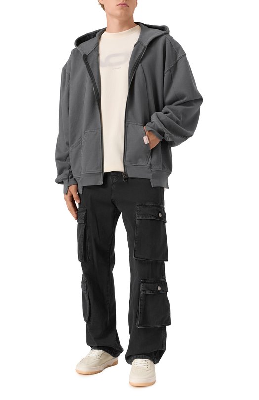 Хлопковая толстовка An Other Date F50DMAZH058 Серый  F50DMAZH058 Фото 2